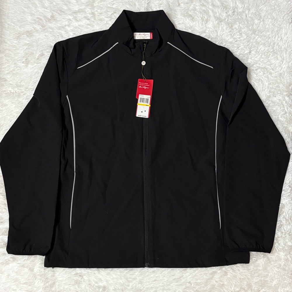 NWT Ben Hogan Men’s Black Shield Series Zip Up Jacket Size M